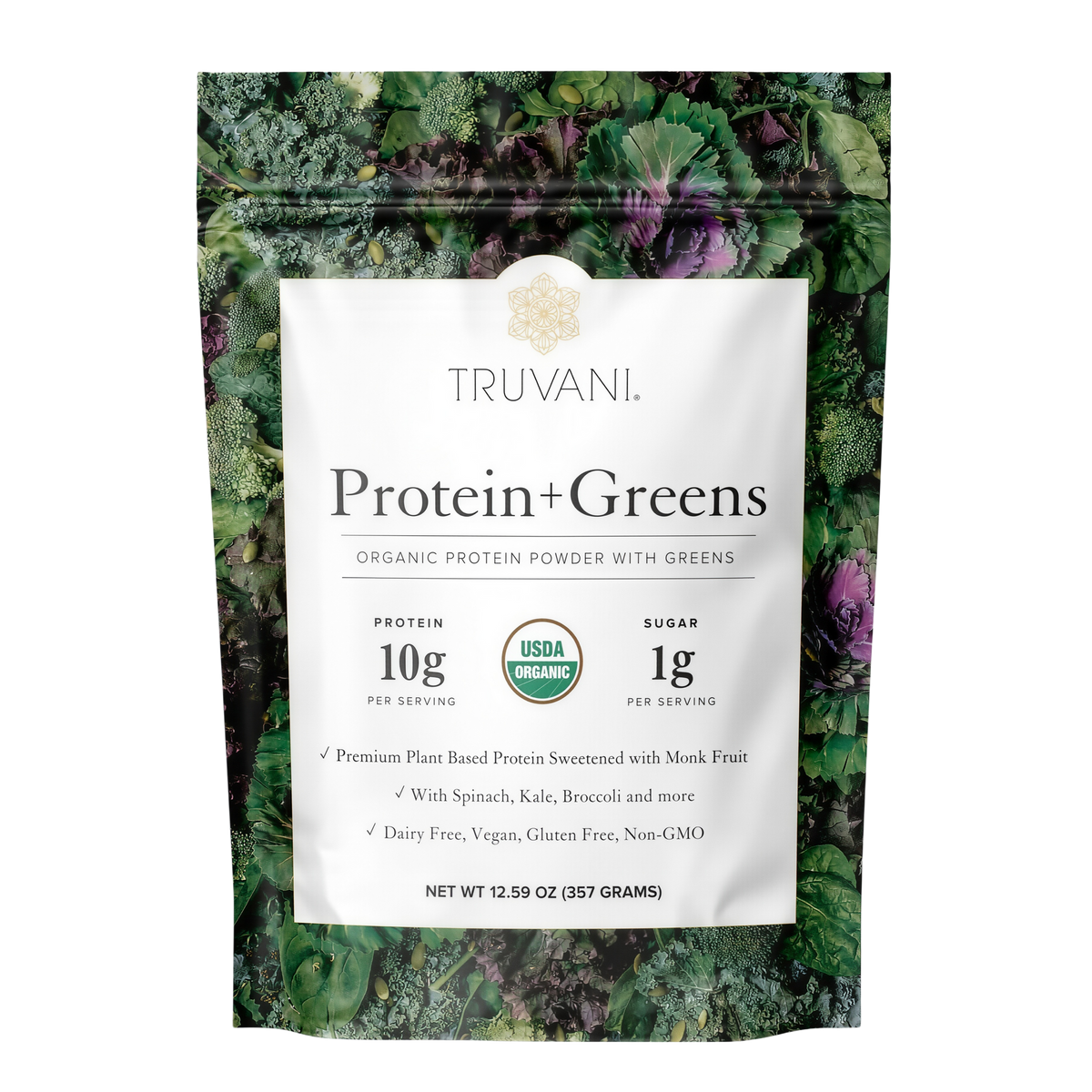 Truvani Organic Plant Based Protein Powder