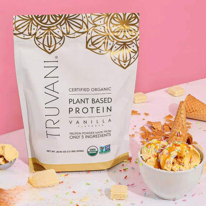 Truvani Organic Plant Based Protein Powder